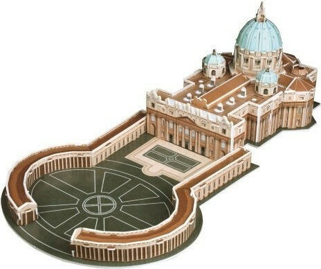 St. Peter's Basilica Puzzle 3D 68pcs