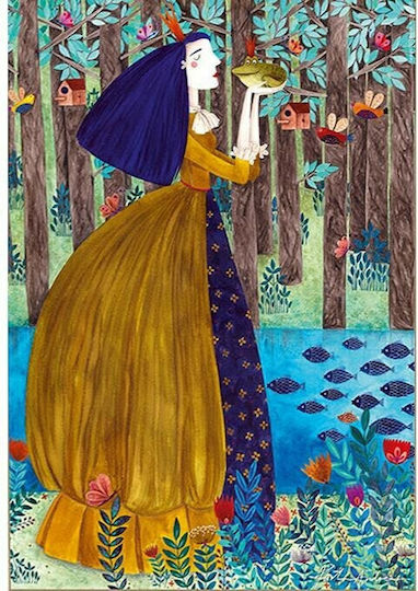 Andrea Kürti Puzzle 2D The Frog Princess 1000 Κομμάτια