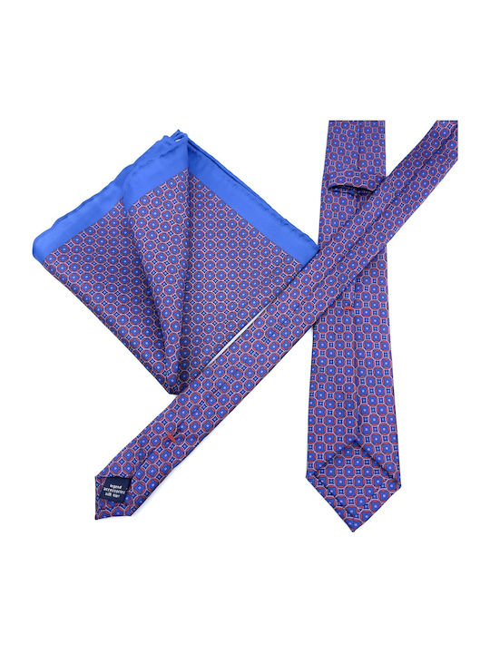 Legend Accessories L-051-88 Men's Tie Set Silk Printed Silicon L-051-88