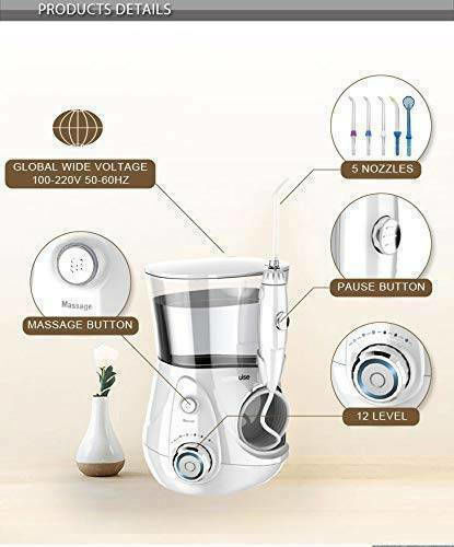 Waterpulse V660 Water Flosser Grey