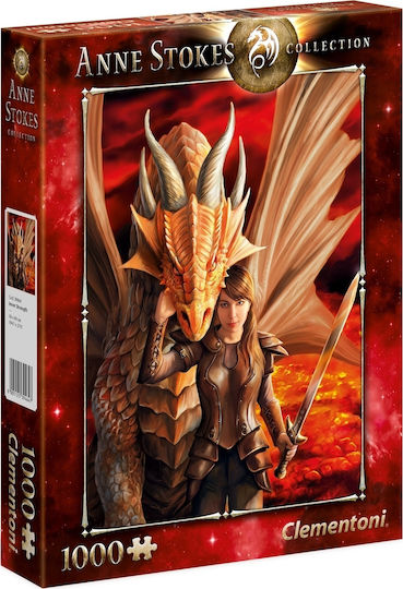 Anne Stokes Collection Inner Strength Puzzle 2D 1000pcs