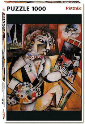 Marc Chagal Self Portrait Seven Fingers Puzzle 2D 1000 Stücke