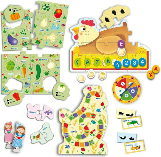 Lisciani Giochi Magic LED Desk Play & Learn 3 in 1 Εκπαιδευτικό Παιχνίδι Γνώσεων για 3-6 Ετών