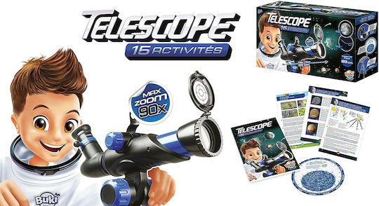 Buki Τηλεσκόπιο Ζοοm x90 STEM Telescope for 8+ years old Years Old