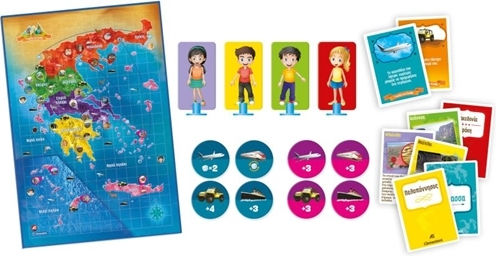 AS Γνωρίζω την Ελλάδα Educational Game Knowledge Sapientino for 6+ years old Years Old