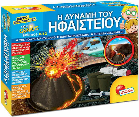 Real Fun Toys Η Δύναμη του Ηφαιστείου Laborator Sunt un geniu pentru 8+ Ani