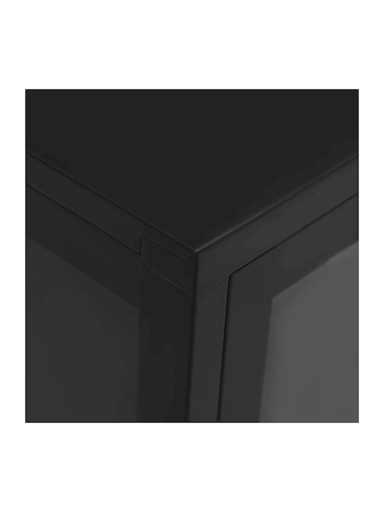 Bufet din Metal Negru 70x35x70cm