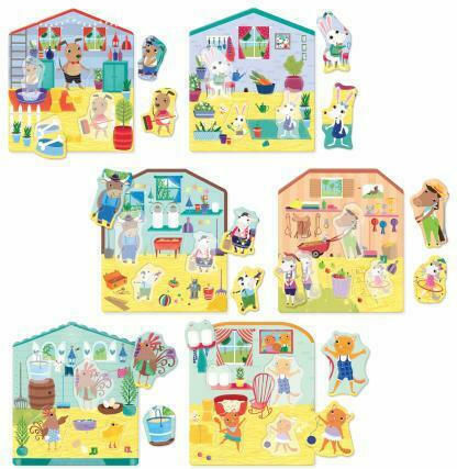 Headu Happy Families Educational Game Knowledge for 2-5 Years Old