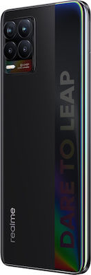 Realme 8 Dual SIM (8GB/128GB) Cyber Black