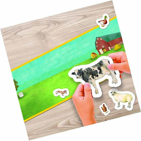 Clementoni Τα Ζώα Montessori STEM Educational Game Knowledge for 3-6 Years Old