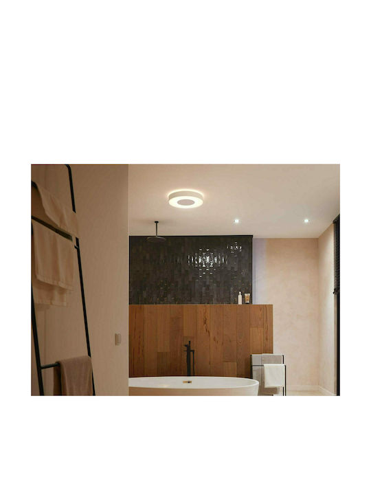 Philips Smart Lumință De Tavan Montată Pentru Baie 42.5cm Albă Cu LED Integrat