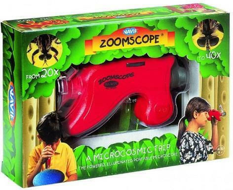 Navir Μικροσκόπιο Zoomscope Microscop pentru 6+ ani Ani