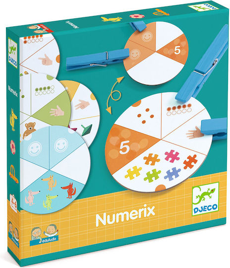 Djeco Μαθαίνω Αριθμούς & Ποσότητες Educational Game Knowledge for 3+ years Years Old
