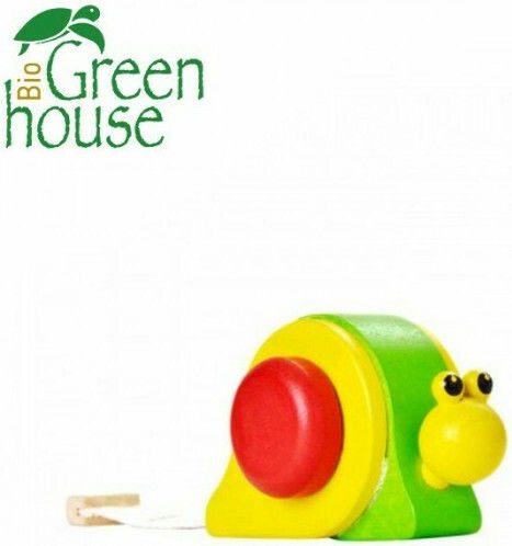 Plan Toys Σαλιγκάρι Μεζούρα Educational Game Knowledge made of Wood for 3+ years Years Old