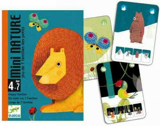 Djeco 7 Οικογένειες Ζώων Educational Game Knowledge for 4-7 Years Old