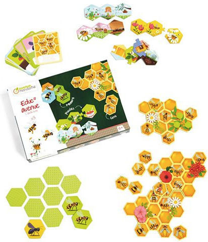 Avenue Mandarine Educative Bees Εκπαιδευτικό Παιχνίδι Γνώσεων για 6+ Ετών (FR)