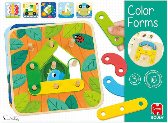 Jumbo Color Forms Εκπαιδευτικό Παιχνίδι Γνώσεων για 3+ Ετών
