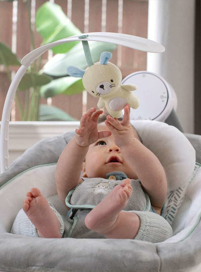 Ingenuity Elektrisch Baby Relax Anyway Sway mit Musik und Vibration Gray für Kind bis 9kg
