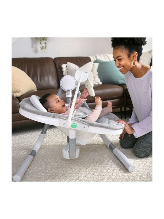 Ingenuity Electric Baby Relax Anyway Sway with Music and Vibration Gray for Child up to 9kg