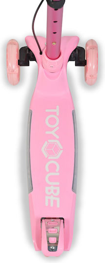 Byox Kids Scooter Foldable Cube 3-Wheel for 3+ Years Pink