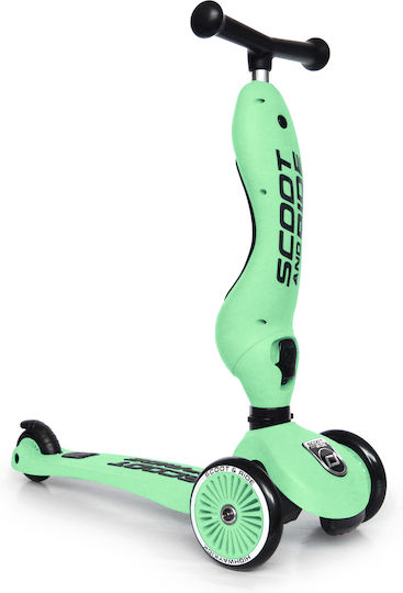 Scoot & Ride Trotinetă Copii Highwaykick 1 Cu 3 Roți Cu Scaun Pentru 1-5 Ani Verde