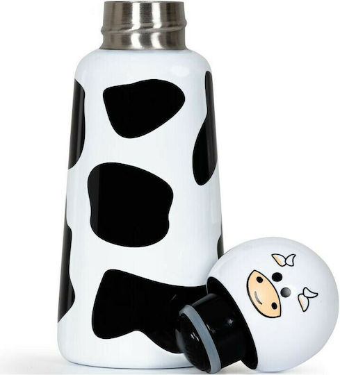 Lund Mini Cow Μπουκάλι Θερμός Ανοξείδωτο BPA Free 300ml Πολύχρωμο