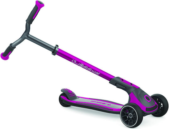Globber Kids Scooter Foldable Ultimum 3-Wheel for 5+ Years Pink