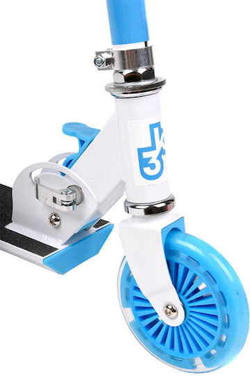 Athlopaidia Kids Foldable 2-Wheel Scooter for 3+ Years Blue