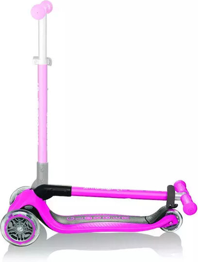 Globber Kids Scooter Foldable Primo Foldable Total 3-Wheel for 3+ Years Fuchsia