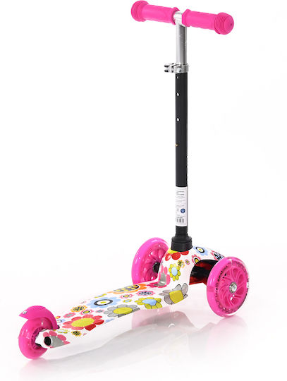 Lorelli Kids Scooter Mini 2021 3-Wheel for 3+ Years Pink