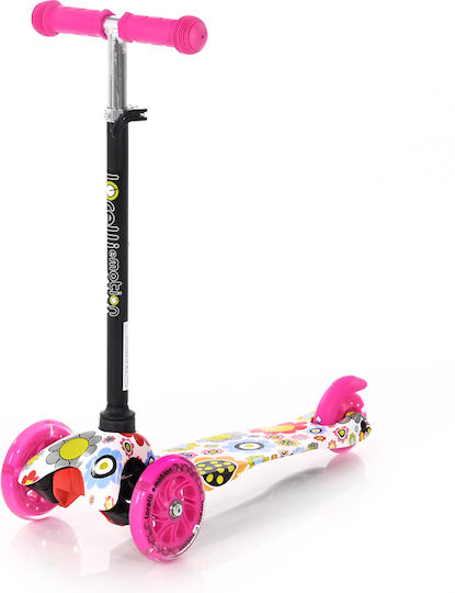 Lorelli Kids Scooter Mini 2021 3-Wheel for 3+ Years Pink