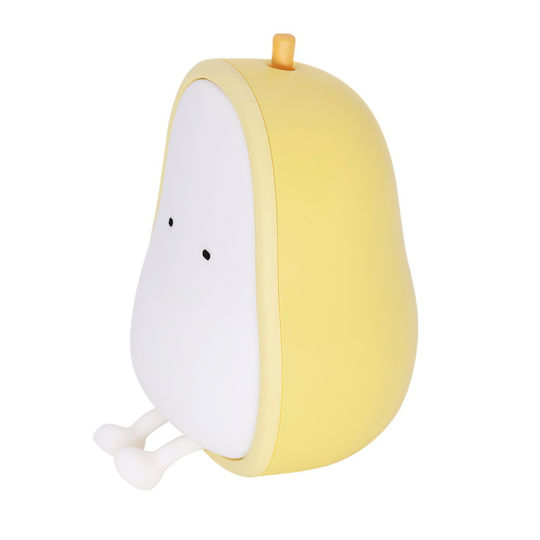 Allocacoc Kinder Dekorative Lampe Berührung Birne Gelb 8.85x8.8x12.2εκ. mit Dimmer