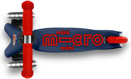 Micro Kids Scooter Mini Deluxe LED 3-Wheel for 2-5 Years Blue