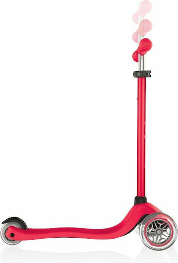 Globber Kids Scooter Primo V2 Total 3-Wheel for 3+ Years Neon Red