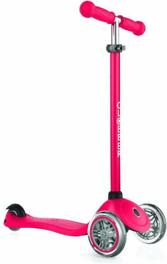 Globber Kids Scooter Primo V2 Total 3-Wheel for 3+ Years Neon Red