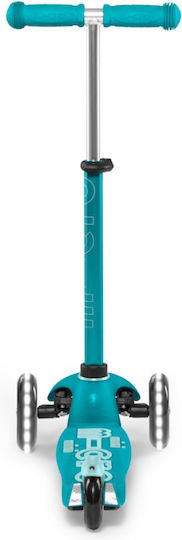 Micro Kids Scooter Mini Deluxe Led 3-Wheel for 2-5 Years Light Blue