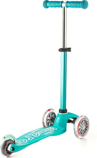 Micro Kids Scooter Foldable Mini Deluxe 3-Wheel for 2-5 Years Turquoise