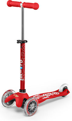 Micro Kids Scooter Mini Deluxe 3-Wheel for 2-5 Years Red