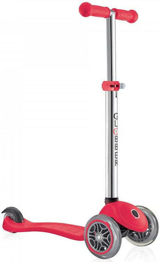Globber Kids Scooter Primo V2 3-Wheel for 3+ Years Red