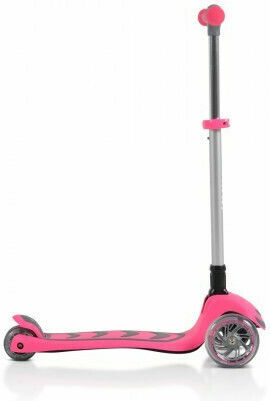 Byox Kids Scooter Foldable Kiki 3-Wheel with Seat for 3+ Years Pink
