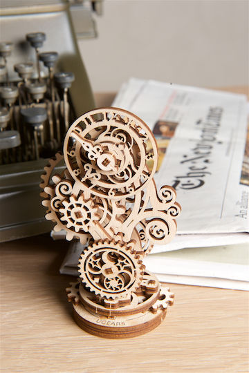 Ugears Παιχνίδι Κατασκευών Ξύλινo Ρολόι Steampunk για Παιδιά 8+ Ετών