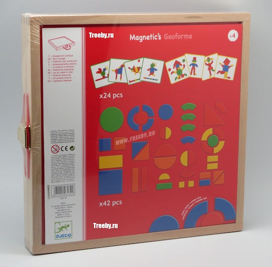 Djeco Magnetic Construction Toy Geoform for Children 4+ years old+ Years