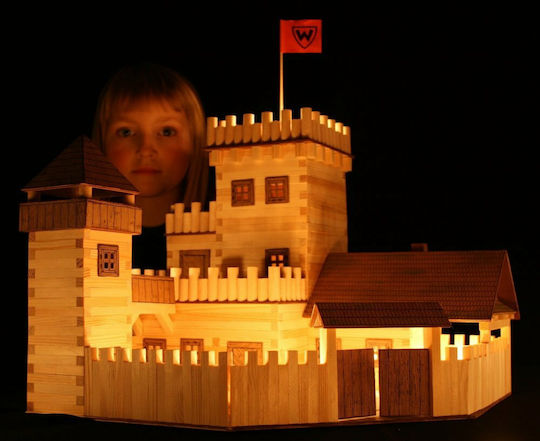 Walachia Wooden Construction Toy Castle Nr.19 for Children 8+ years old+ Years