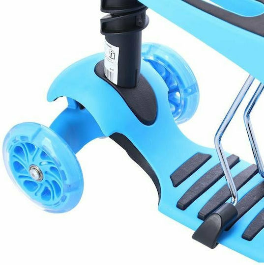 Nils Kids Scooter HLB08 3-Wheel with Seat Blue
