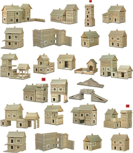 Walachia Wooden Construction Toy Vario Massive Νr.25 for Children 5+ years+ Years