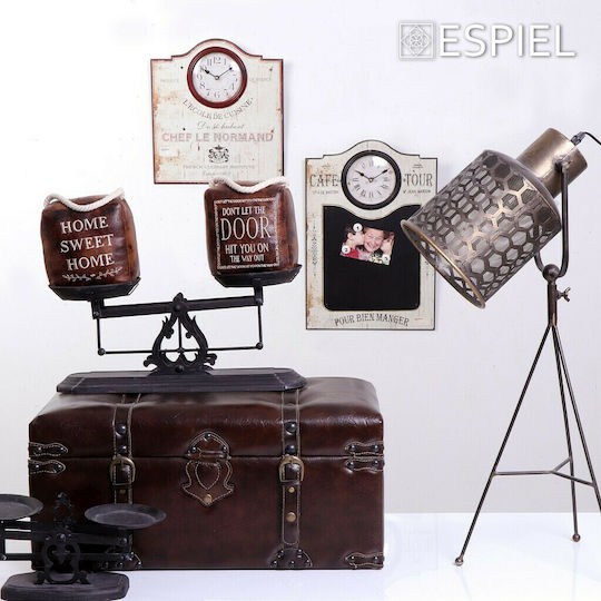Espiel Винтидж Флоресцентна Лампа Височина 73см Желязо Espiel Винтидж Флоресцентна Лампа Височина 73см Желязо