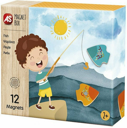 Jucărie de Construcție Magnetică Box Fish pentru Copii 3++ Ani