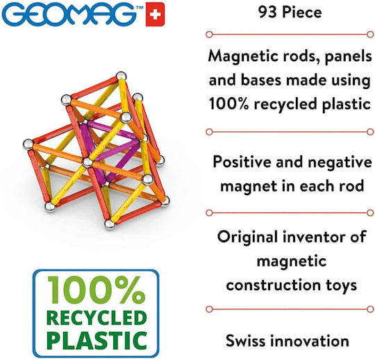 Geomag Magnetic Construction Toy Classic For Children 3+ Years