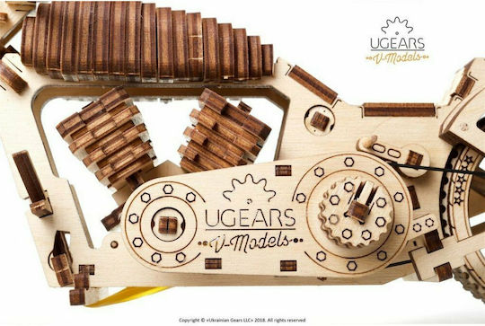 Ugears Παιχνίδι Κατασκευών Ξύλινo Bike VM-02 για Παιδιά 8+ Ετών