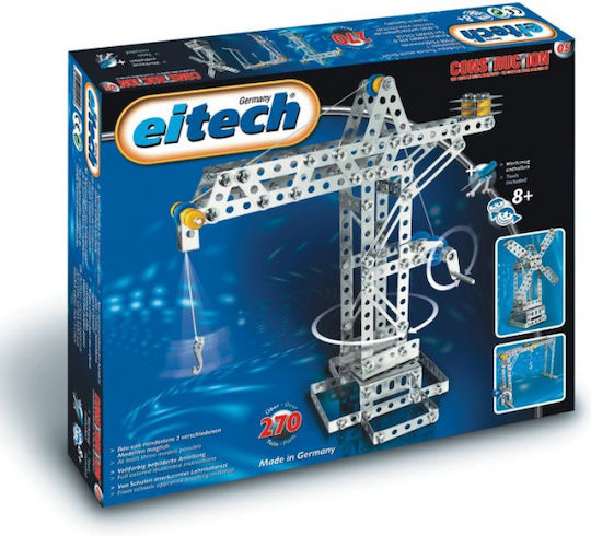 Eitech Metal Construction Toy Cranes C05 for Children 8+ years old+ Years